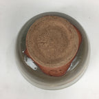 Japanese Ceramic Tea Ceremony Bowl Vtg Matcha Chawan Brown Pottery Sado GTB792