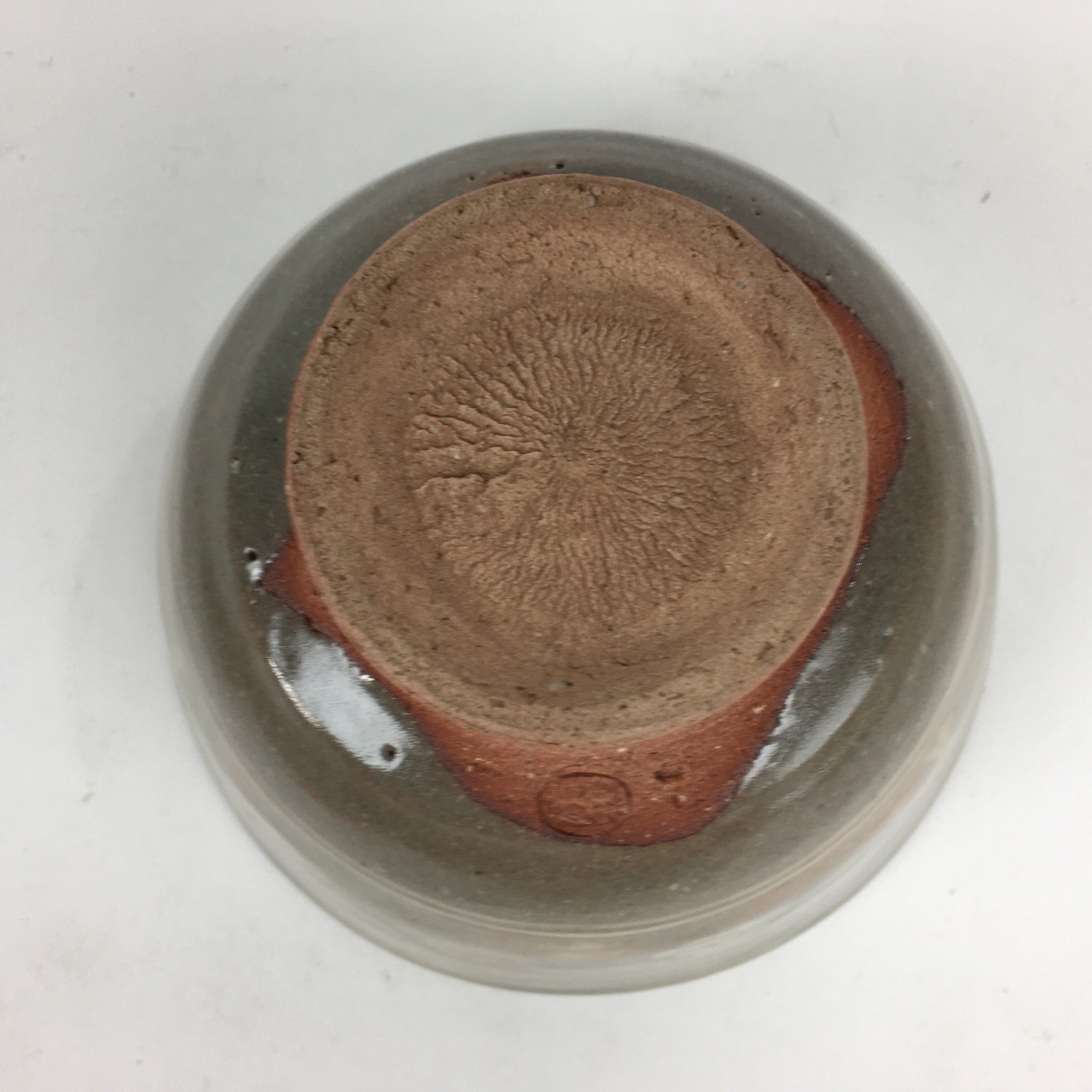 Japanese Ceramic Tea Ceremony Bowl Vtg Matcha Chawan Brown Pottery Sado GTB792