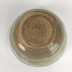 Japanese Ceramic Tea Ceremony Bowl Vtg Matcha Chawan Brown Pottery Sado GTB793