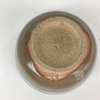 Japanese Ceramic Tea Ceremony Bowl Vtg Matcha Chawan Brown Pottery Sado GTB821