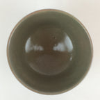 Japanese Ceramic Tea Ceremony Green Tea Bowl Vtg Chawan Crane Pottery GTB941