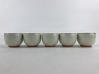 Japanese Ceramic Tea Set 5pc Teacups Teapot Vtg Kyusu Yunomi Tokoname Ware PX690