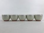 Japanese Ceramic Tea Set 5pc Teacups Teapot Vtg Kyusu Yunomi Tokoname Ware PX690