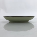 Japanese Ceramic Teacup Saucer Small Plate Meimeizara Vtg Matte Light Green Y61