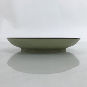 Japanese Ceramic Teacup Saucer Small Plate Meimeizara Vtg Matte Light Green Y61