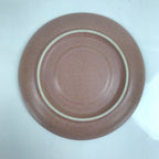 Japanese Ceramic Teacup Saucer Small Plate Meimeizara Vtg Matte Speckle Pink Y65