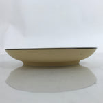 Japanese Ceramic Teacup Saucer Small Plate Meimeizara Vtg Matte Yellow Beige Y64