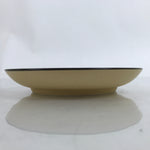 Japanese Ceramic Teacup Saucer Small Plate Meimeizara Vtg Matte Yellow Beige Y64