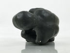 Japanese Ceramic The Thinker Art Modeling Statue Vtg Okimono Decor Black ST81