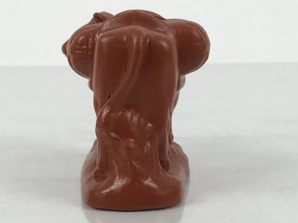 Japanese Ceramic Tokoname Cow Toothpick Holder Youjitate Zodiac Figurine Y536