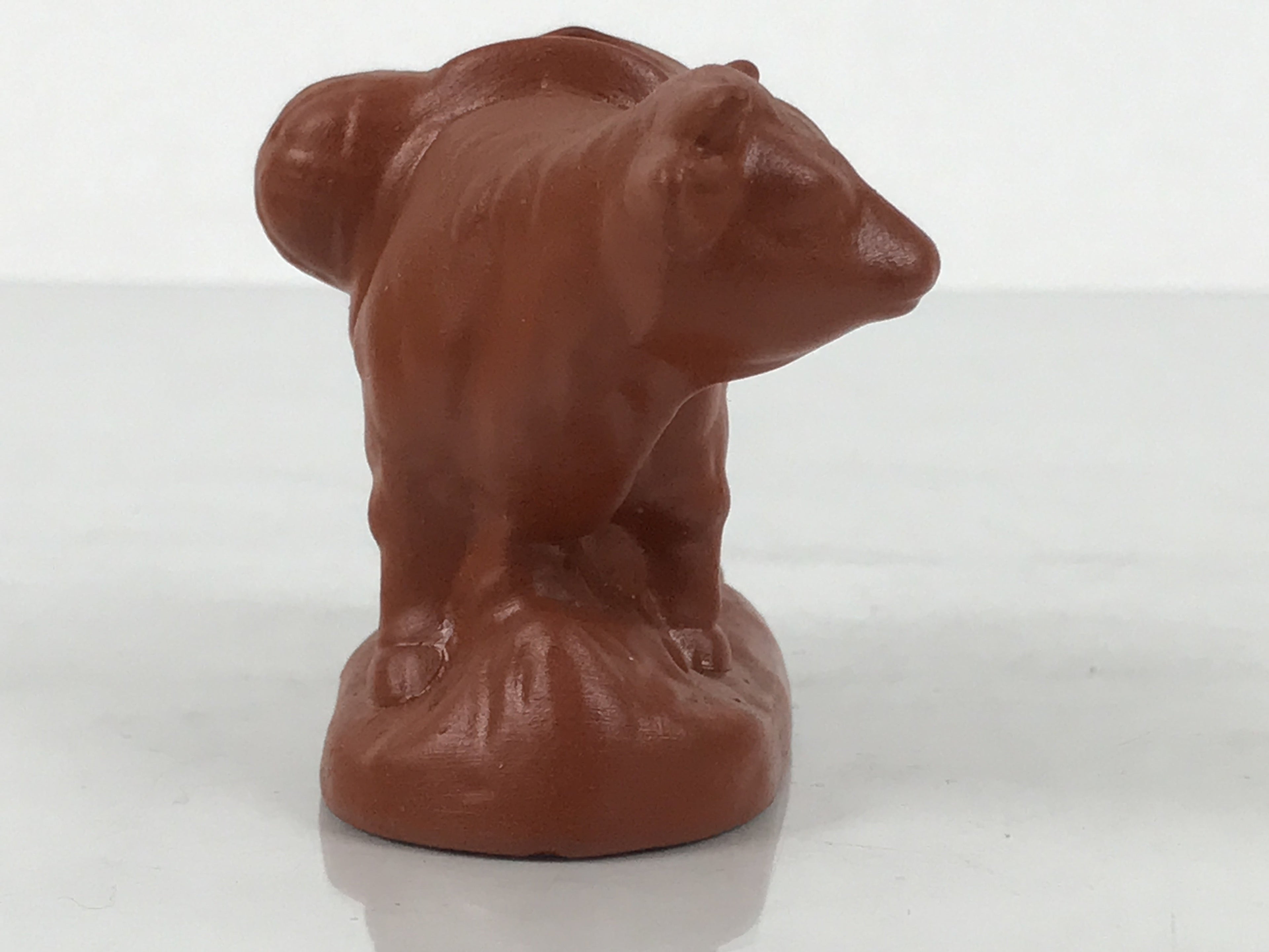 Japanese Ceramic Tokoname Cow Toothpick Holder Youjitate Zodiac Figurine Y536