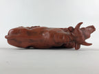 Japanese Ceramic Tokoname ware Zodiac Decoration Vtg Cow Figurine BD908