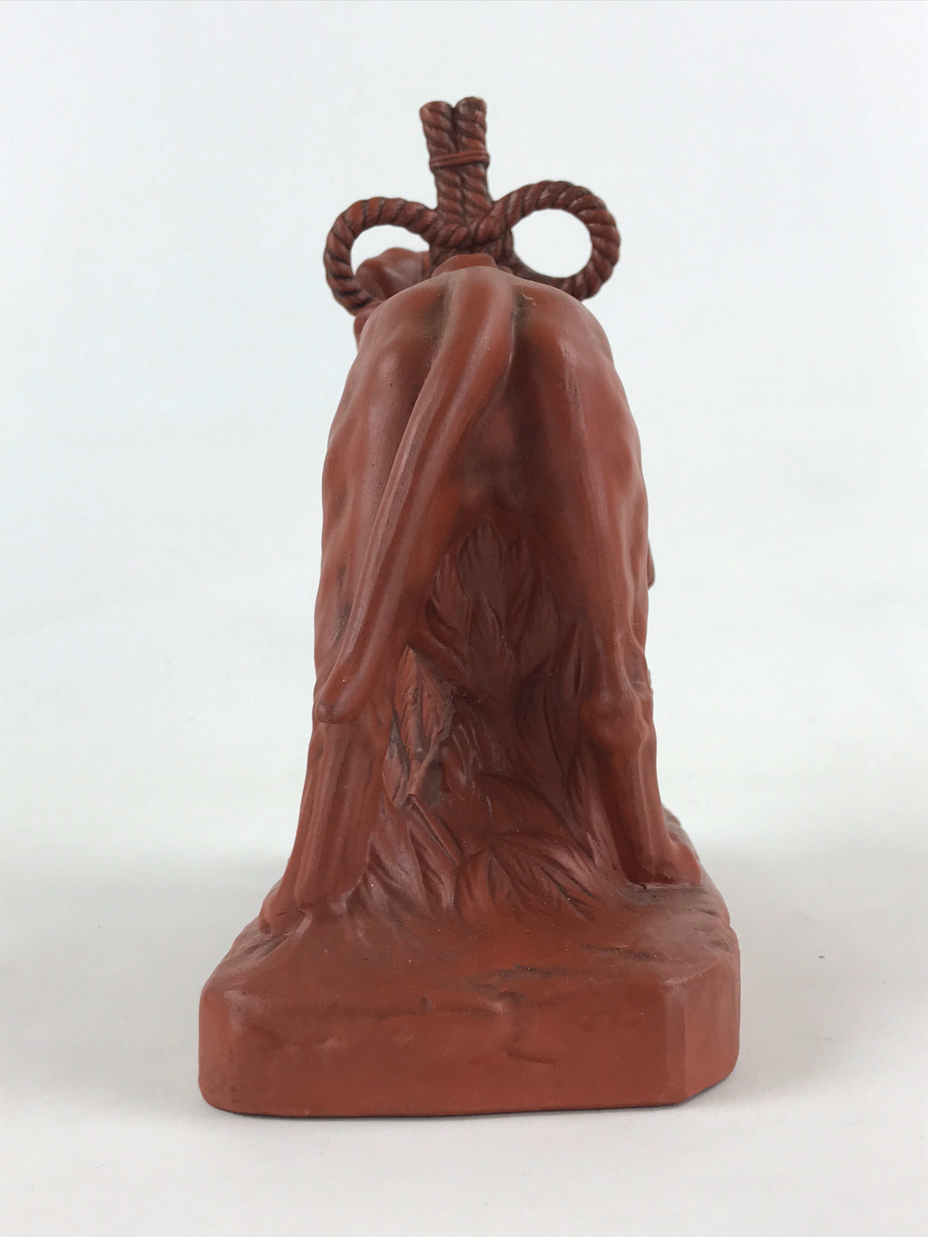 Japanese Ceramic Tokoname ware Zodiac Decoration Vtg Dog Figurine BD909