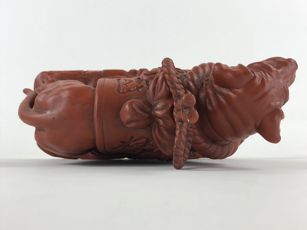 Japanese Ceramic Tokoname ware Zodiac Decoration Vtg Dog Figurine BD909