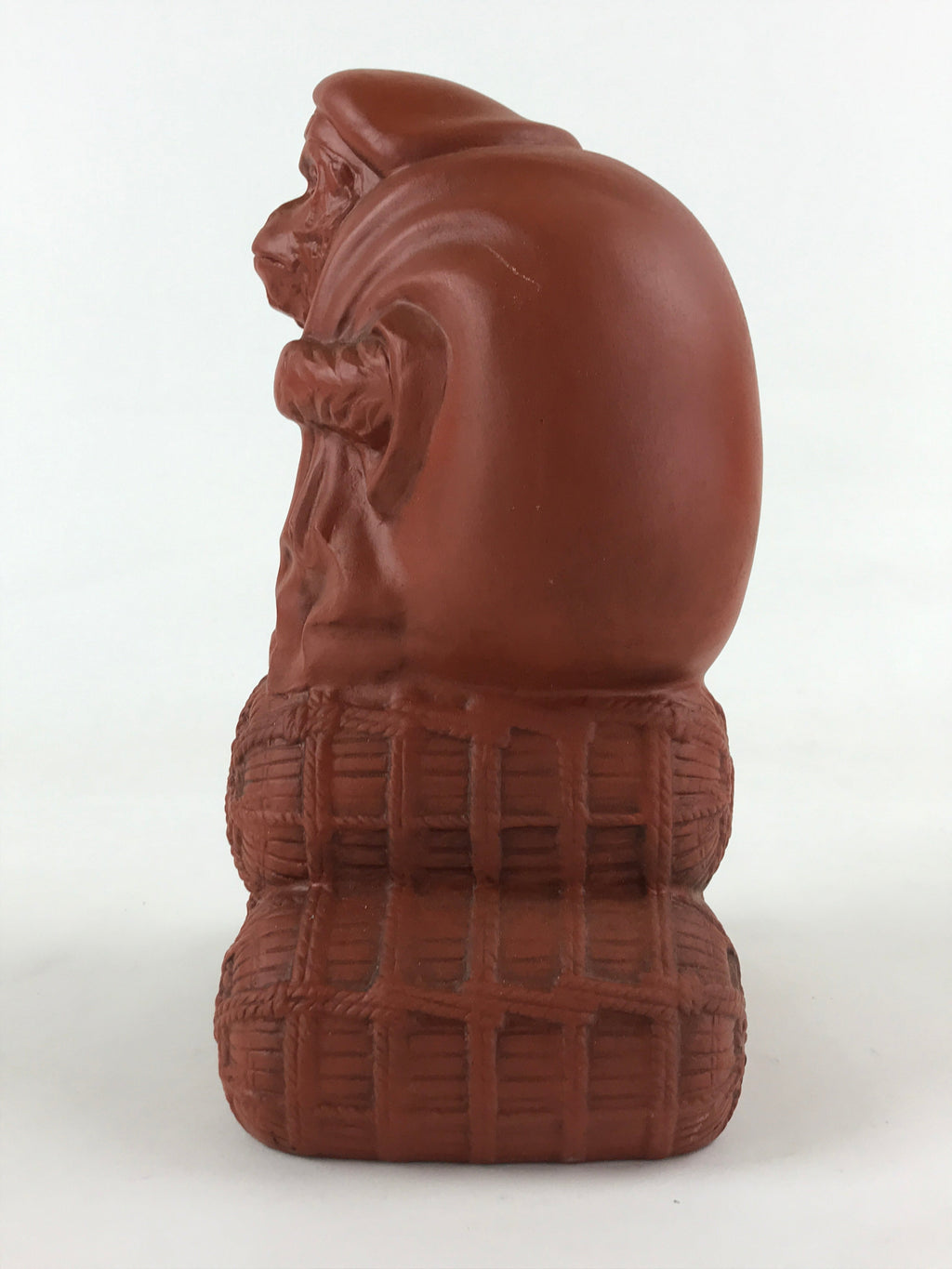 Japanese Ceramic Tokoname ware Zodiac Decoration Vtg Monkey Figurine BD910