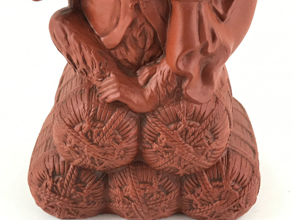 Japanese Ceramic Tokoname ware Zodiac Decoration Vtg Monkey Figurine BD910