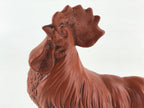 Japanese Ceramic Tokoname ware Zodiac Decoration Vtg Rooster Figurine BD911