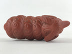 Japanese Ceramic Tokoname ware Zodiac Decoration Vtg Sheep Statue Red Clay BD896