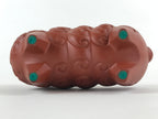 Japanese Ceramic Tokoname ware Zodiac Decoration Vtg Sheep Statue Red Clay BD896
