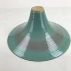 Japanese Ceramic Usubata Suiban Flower Vase Vtg Pottery Ikebana Blue Pink Y69