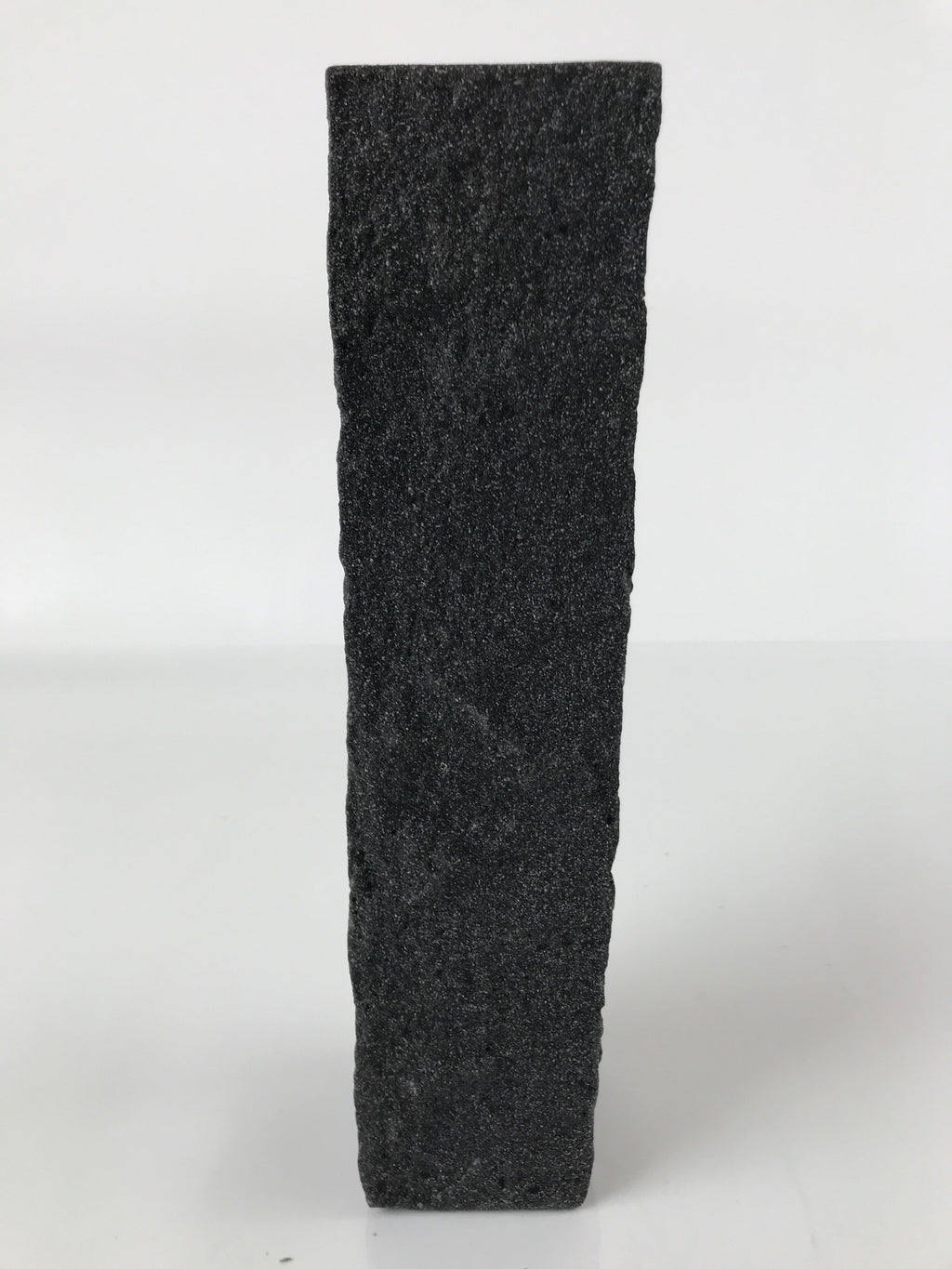 Japanese Ceramic Vase Kabin Vtg Ikebana Flower Arrangement Stone Gray FK94