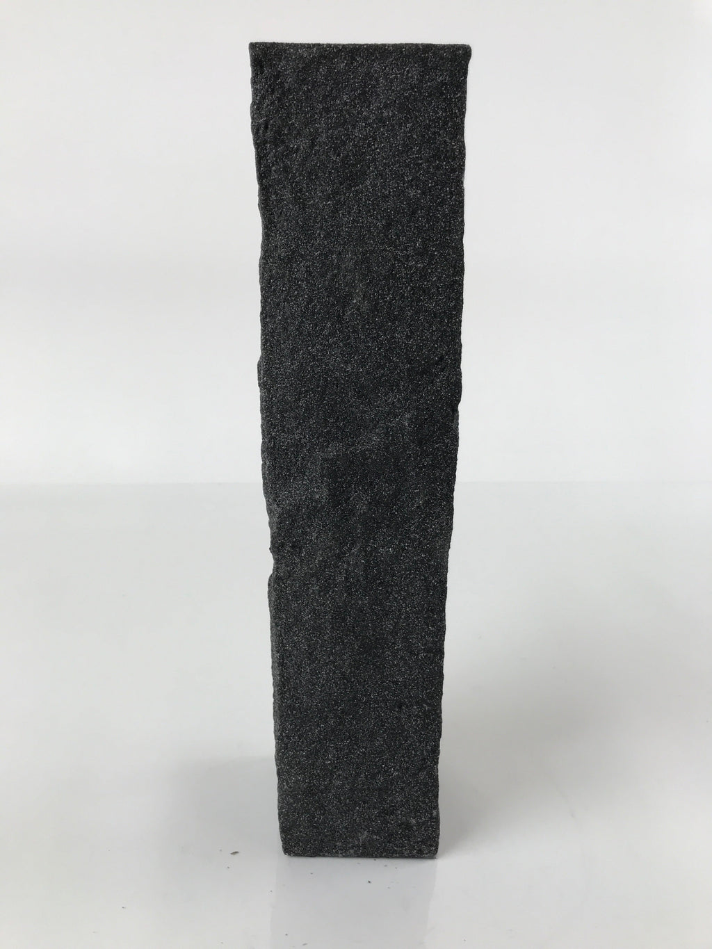 Japanese Ceramic Vase Kabin Vtg Ikebana Flower Arrangement Stone Gray FK94