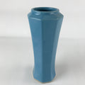 Japanese Ceramic Vase Kabin Vtg Ikebana Flower Arrangement Tall Light Blue FK91