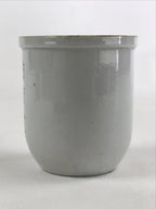Japanese Ceramic WW2 Vacuum Container White Japan Air Raid Food Inc. PY494