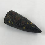 Japanese Ceramic Wall Hanging Single Flower Vase Vtg Kabin Flowers Black MFV76