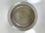 Japanese Ceramic Waste Water Bowl Kensui Vtg Shino Ware Tea Ceremony CHB111