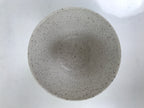 Japanese Ceramic Yunomi Teacup Simple Pottery White Black Specks Yakimono TC572