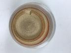 Japanese Ceramic Yunomi Teacup Vtg Hagi Ware Pottery Gray Yakimono Sencha TC599