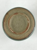 Japanese Ceramic Yunomi Teacup Vtg Pottery Large Light Green Crackle Glaze TC366