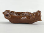 Japanese Ceramic Zodiac Decorative Figurine Vtg Tiger Brown Talisman Good Luck B