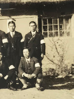 Japanese Chifu Colonization Group Photograph China Manchuria Sepia Tone PH222