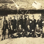 Japanese Chifu Colonization Group Photograph China Manchuria Sepia Tone PH222