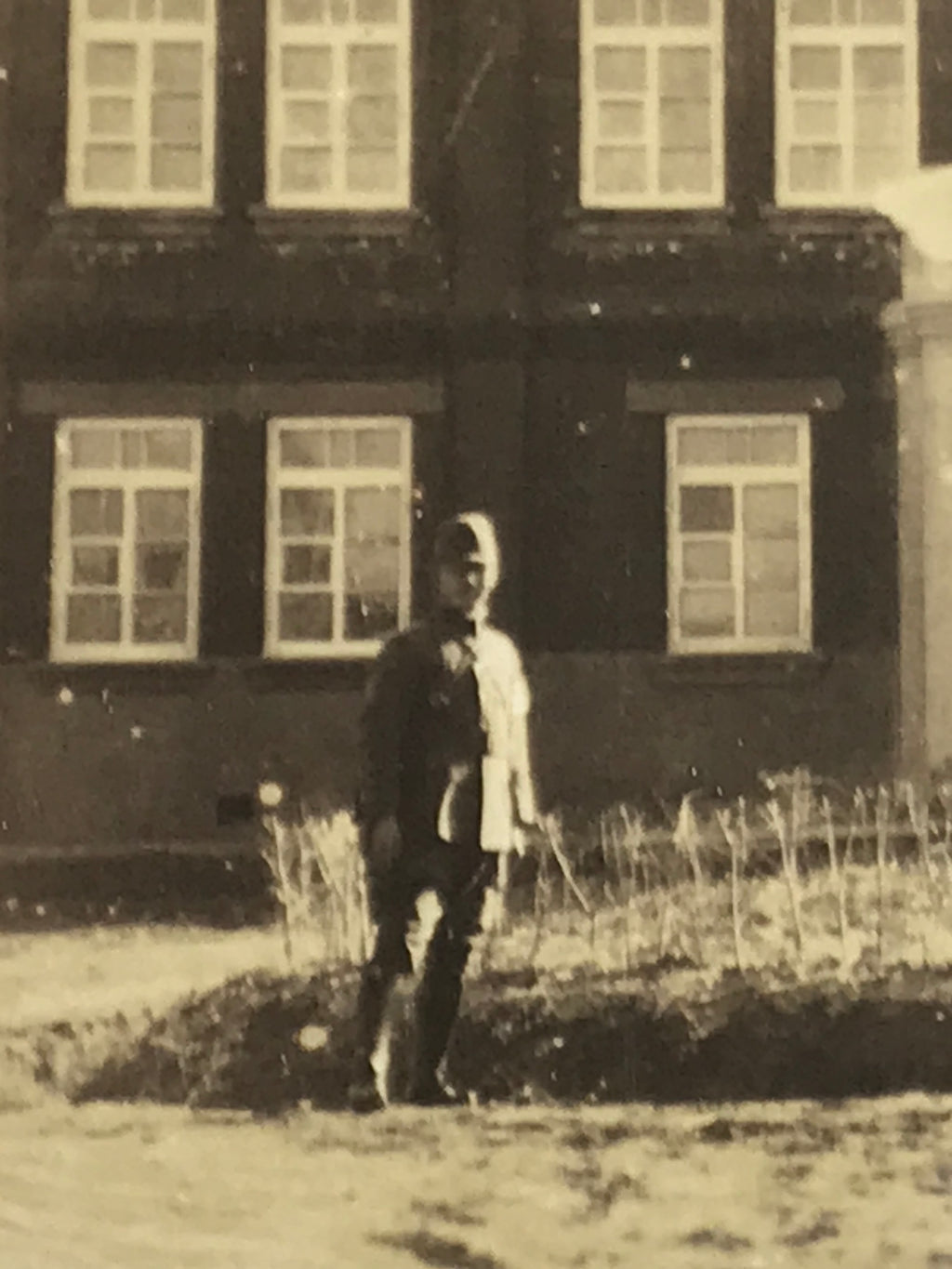 Japanese Chifu Colonization Guest House China Photograph Manchuria Sepia PH186