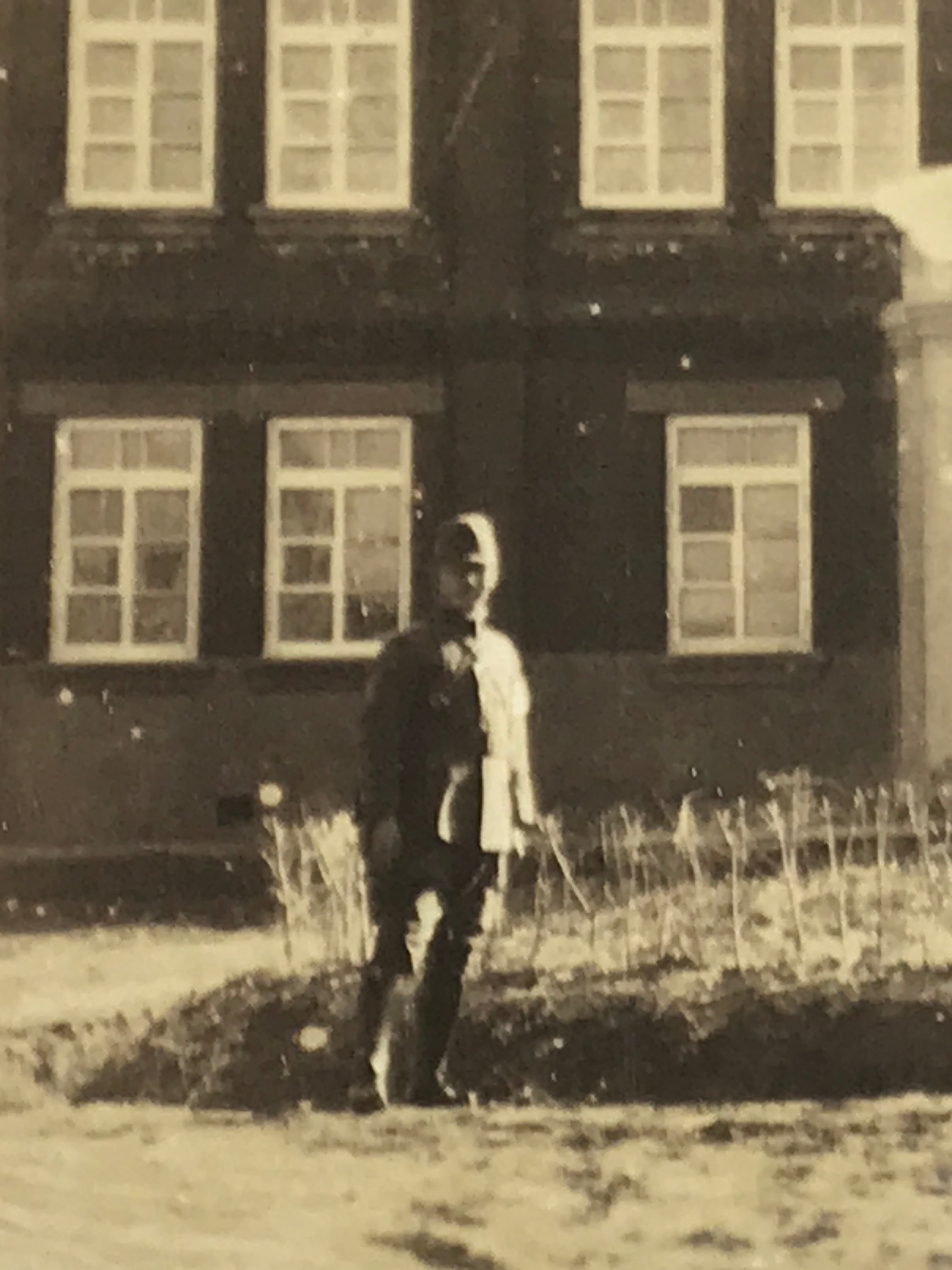 Japanese Chifu Colonization Guest House China Photograph Manchuria Sepia PH186