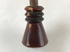 Japanese Childrens Umbrella Parasol Vtg Wagasa Bangasa Paper Blue Flowers JK626