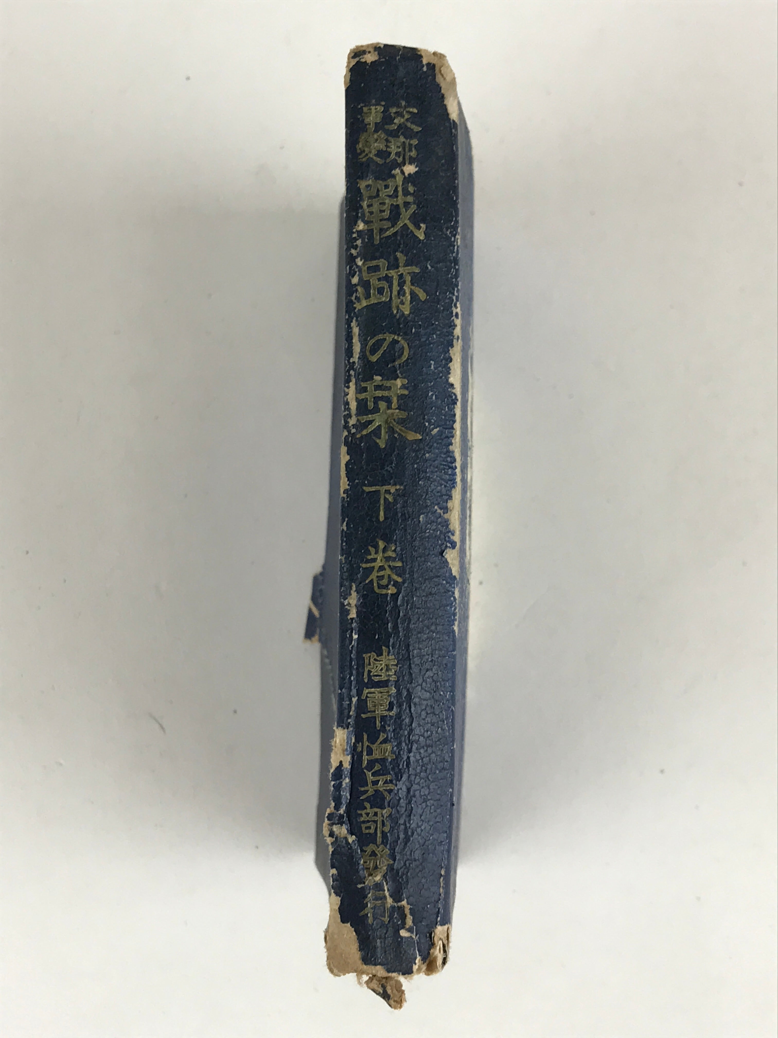 Japanese China Incident War Book Volume 3 Shinajihen Record Issue Army Blue P327