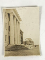 Japanese Chinese National Council Building Photograph Vtg Travel Sepia PH193