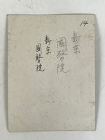 Japanese Chinese National Council Building Photograph Vtg Travel Sepia PH193