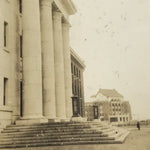 Japanese Chinese National Council Building Photograph Vtg Travel Sepia PH193