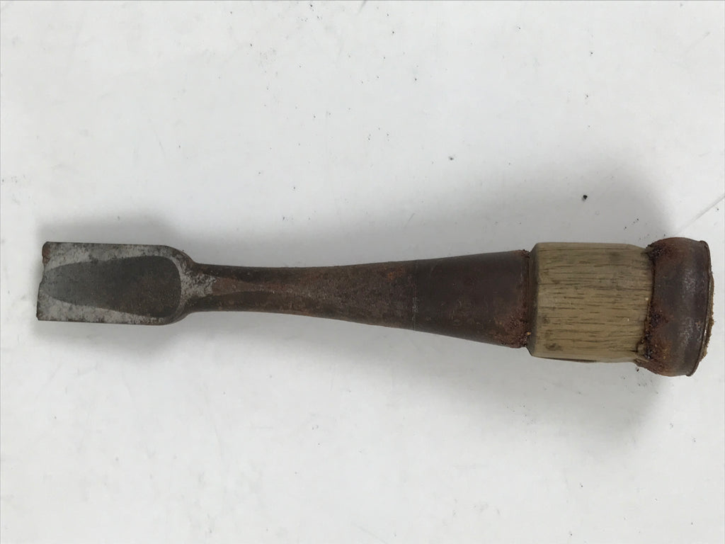 Japanese Chisel Nomi Carpentry Vtg Woodworking Tool 12.5 cm Blade 15 mm T304