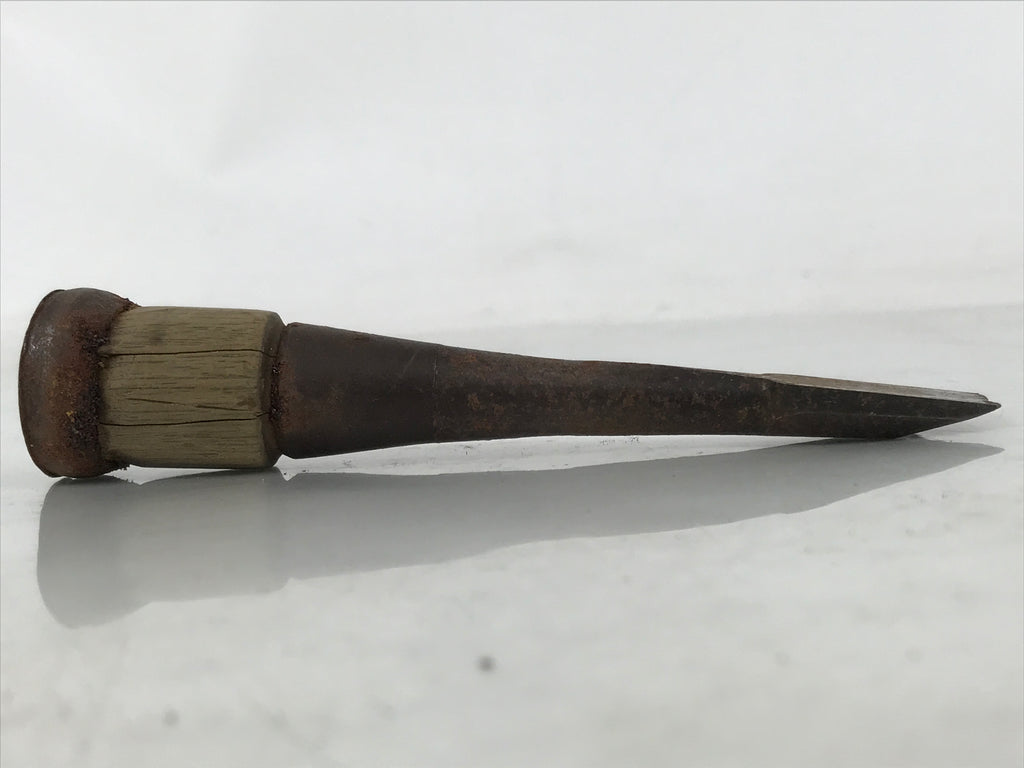 Japanese Chisel Nomi Carpentry Vtg Woodworking Tool 12.5 cm Blade 15 mm T304