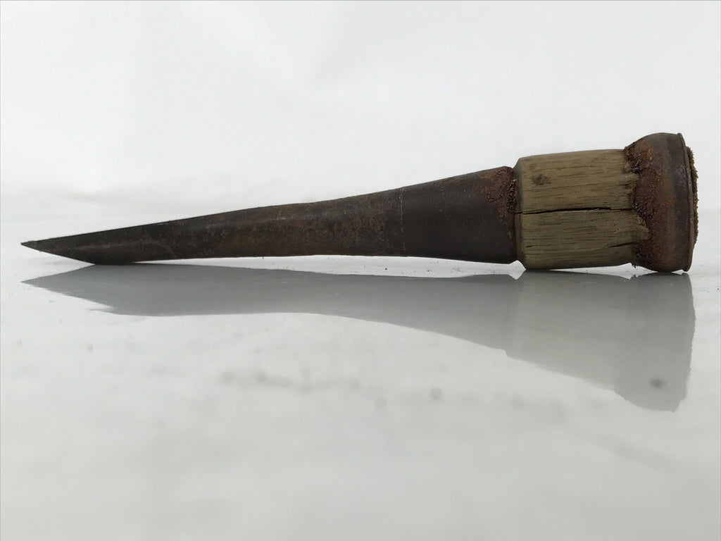 Japanese Chisel Nomi Carpentry Vtg Woodworking Tool 12.5 cm Blade 15 mm T304