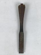 Japanese Chisel Nomi Carpentry Vtg Woodworking Tool 12.7 cm Blade 12 mm T305