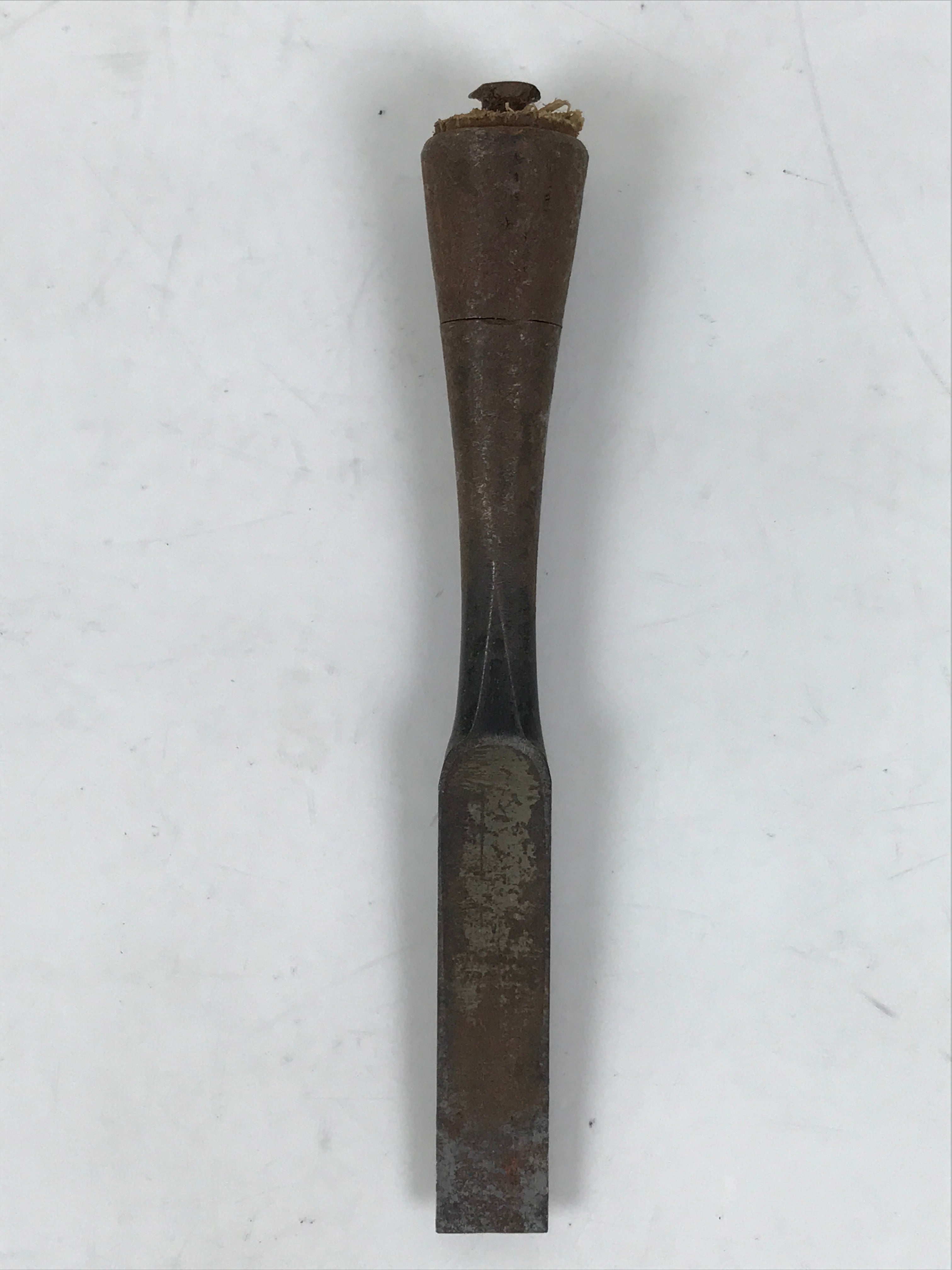 Japanese Chisel Nomi Carpentry Vtg Woodworking Tool 12.7 cm Blade 12 mm T305