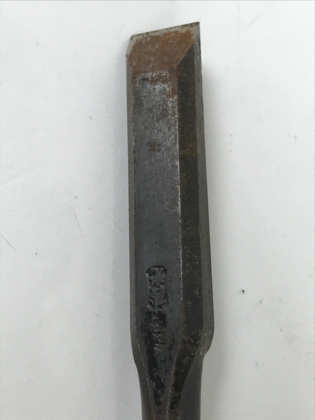 Japanese Chisel Nomi Carpentry Vtg Woodworking Tool 12.7 cm Blade 12 mm T305