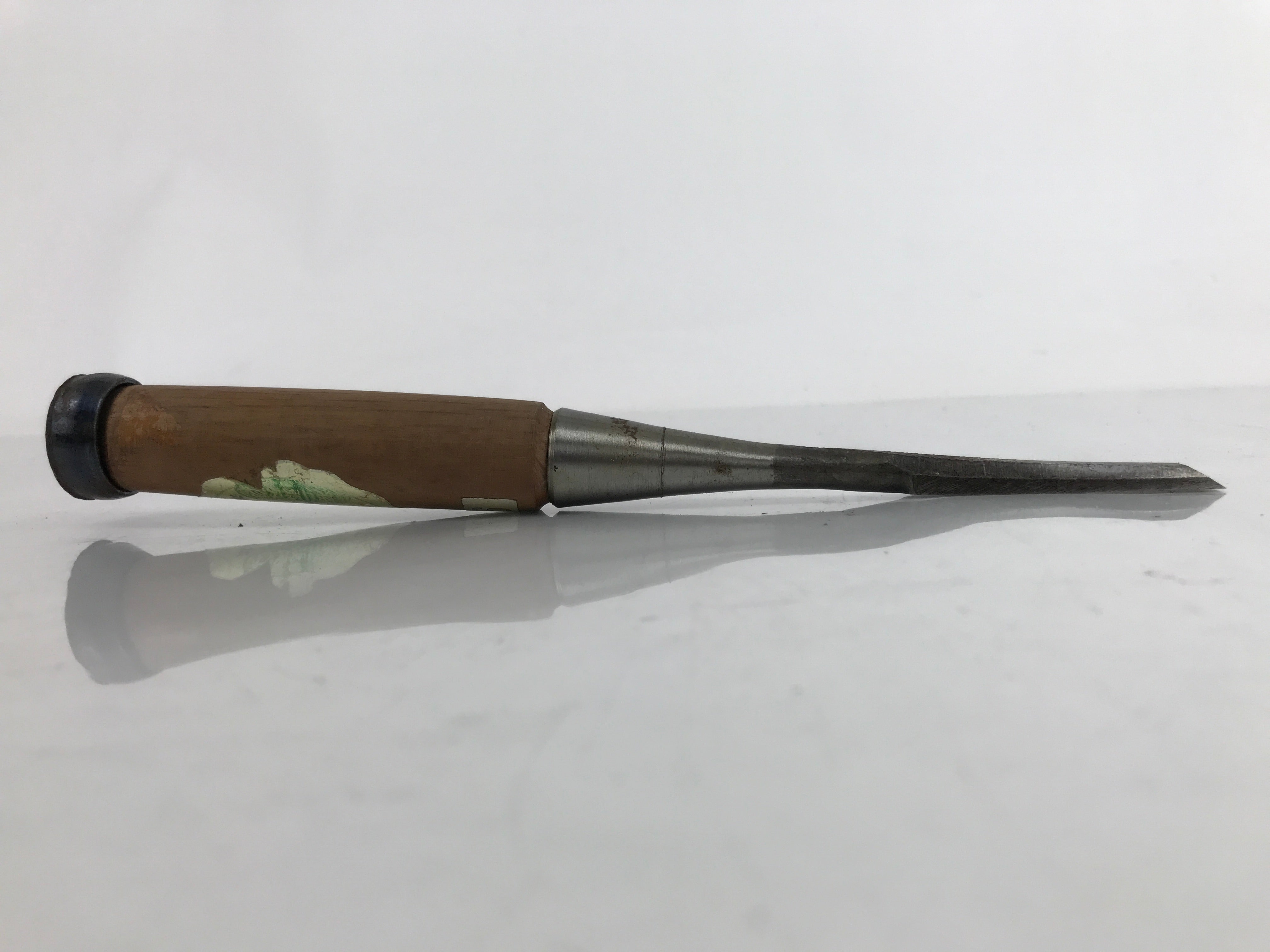 Japanese Chisel Nomi Carpentry Vtg Woodworking Tool 22 cm Blade 9 mm T272